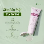 Sữa Rửa Mặt Tía Tô Tím - Dưỡng Ẩm Sáng Da Ngừa Mụn